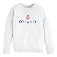 YOUTH Crewneck Sweatshirt-Spiritwear, White (JH362)
